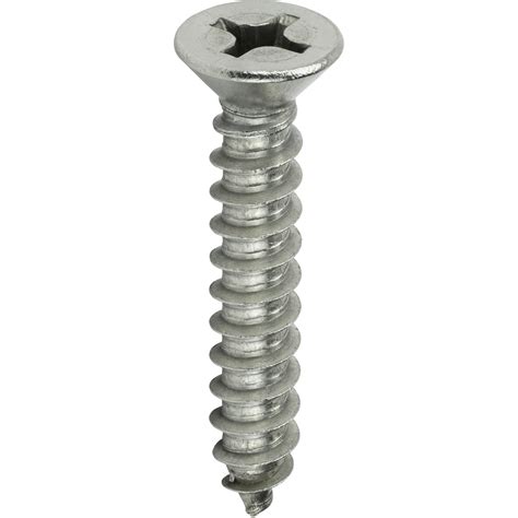 1 4 in flat head sheet metal screw|self tapping bolts for metal.